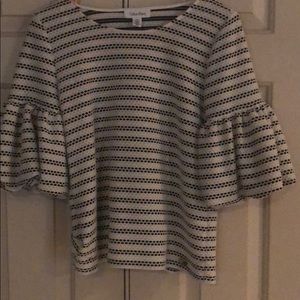 Cute Black and white Calvin Klein top.